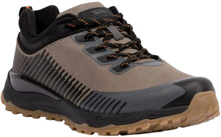 Trespass Heren Ford Leren Trainers (Olijf)