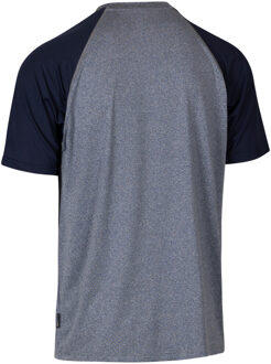 Trespass Heren Fullmer Mountain T-Shirt (Marine Marl) - maat S Navy