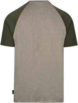 Trespass Heren Fullmer Mountain T-Shirt (Moeras-Marl) Donkergroen