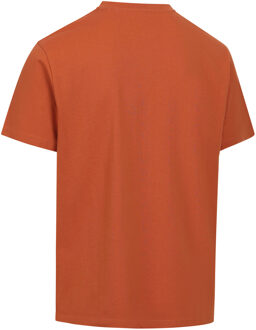 Trespass Heren Gallon Casual T-Shirt (Verbrande Oranje) - maat S