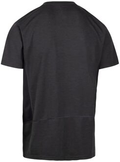 Trespass Heren Garvey DLX Marl T-Shirt (Donkergrijs mergel) - maat L