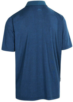 Trespass Heren Gedding Poloshirt (Donker pauwmarmer) Blauw