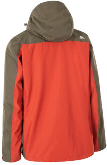 Trespass Heren hinderclay tp75 waterdichte jas Rood - XL