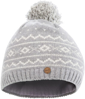 Trespass Heren Holbray Gebreide Muts (Grijs) Platina