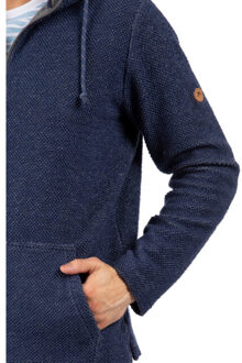Trespass Heren hoodie scawton met rits - maat M Blauw