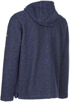 Trespass Heren Hoodie Scawton met rits (Marine Marl) - maat M Navy