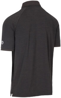 Trespass Heren Kelleth DLX Golf Polo Shirt - maat Zwart