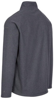 Trespass Heren keynote anti pluis 1/4 rits fleece vest Grijs - XS
