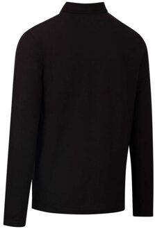 Trespass Heren leblanc poloshirt met lange mouwen Zwart - XS