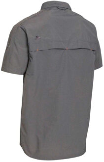 Trespass Heren Lowrel Muggenafstotende Korte Mouw Shirt (Grijs) - maat XS