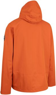 Trespass Heren Montgomery DLX Waterdichte Jas (Gebrande sinaasappel) - maat XL Oranje