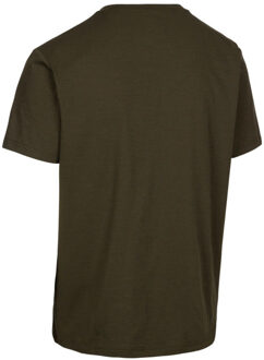 Trespass Heren ohio kaart tp75 t-shirt - maat XL Groen
