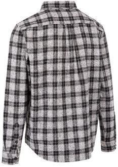 Trespass Heren portlaw geruit overhemd Zwart - L
