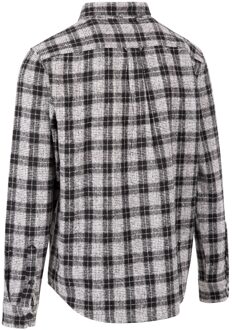 Trespass Heren Portlaw Geruit Overhemd (Zwart/Wit)