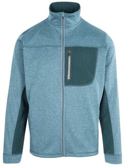 Trespass Heren Radnage Full Zip Fleecejack (Blauw) - M