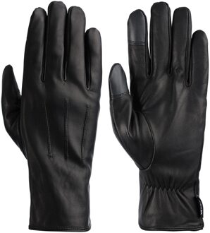 Trespass Heren shay leren handschoenen Zwart - M
