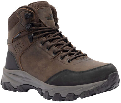 Trespass Heren stride leren wandelschoenen Bruin - 44,5