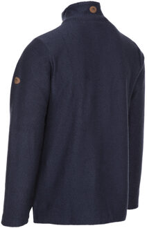 Trespass Heren Taddingley Half Zip Sweatshirt Navy