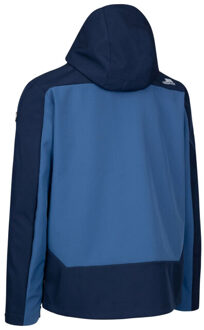 Trespass Heren tamston tp75 soft shell jas - maat S Blauw