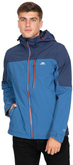 Trespass Heren tappin waterdichte jas met capuchon Blauw