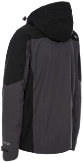 Trespass Heren tappin waterdichte jas met capuchon Grijs