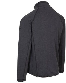 Trespass Heren Tembering gelaagde Active Top met lange mouwen (Donkergrijs mergel) - maat L