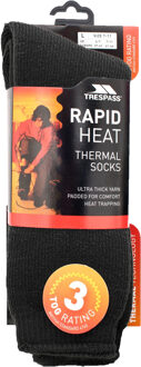 Trespass Heren Togged Thermische Skisokken (Zwart)