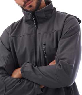 Trespass Heren Trespass Gear Softshell Jas in Grijs