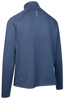 Trespass Heren Valin Top met lange mouwen (Blauw getint gemêleerd) Middelblauw