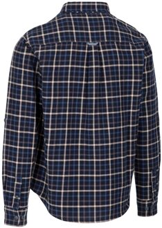 Trespass Heren withnell geruit katoenen overhemd Blauw