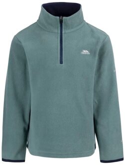 Trespass Jongens Etto Half Zip Fleece Sweater (Sparrengroen) Donkergroen - 7-8J / 122-128cm