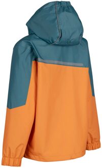 Trespass Jongens Submerged Waterdichte Jas (Pompoen Oranje/Spurrie) - maat 2-3J / 92-98cm