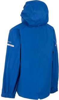 Trespass Juniors Bluster Waterdichte Jas voor jongens in Blauw - maat