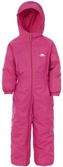 Trespass Kids unisex dripdrop gewatteerd waterdicht regenpak Roze