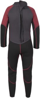 Trespass Kinder/Kids Amigo 3mm Wetsuit (Merlot Mergel) Rood