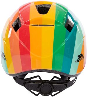 Trespass Kinder/Kids Dunt Regenboog Gestreepte Mountainbike Helm (Veelkleurig) Groen - One Size