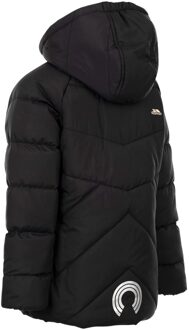 Trespass Kinder/Kinder Annah gewatteerde jas (Zwart) - maat 7-8J / 122-128cm