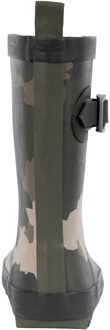 Trespass Kinder/Kinder Puddle Camo Wellington Laarzen (Groen/bruin/zwart)
