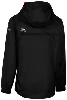 Trespass Kinder/kinder qikpac packaway jas - maat 128 Zwart