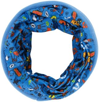 Trespass Kinderen Callaghan Nekwarmer (Cosmic Blue Print) Veelkleurig - One Size