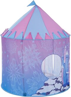 Trespass Kinderen/Kinderen Chateau Play Tent met Packaway Bag (Ijskasteel) Blauw - One Size