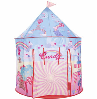 Trespass Kinderen/kinderen chateau play tent met packaway bag Veelkleurig - One size