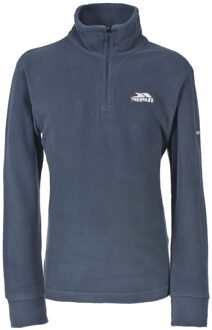 Trespass Kinderen/Kinderen Masonville Zip Neck Microfleece Top (Marineblauw) Navy
