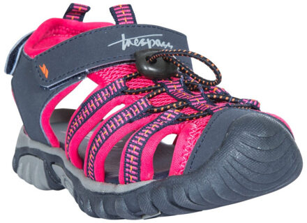 Trespass Kinderen/kinderen nantucket actieve gesloten tenen strandsandalen Roze - 31