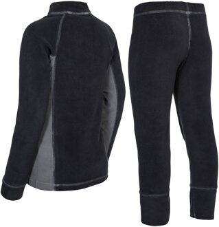 Trespass Kinderen/kinderen vliesdoek boven- en onderkant van de basislaag Zwart