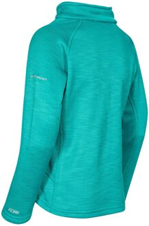 Trespass Kindermeisjes Celina Fleece (Groene zeemarlijn) - maat 3-4J / 98-104cm Blauw