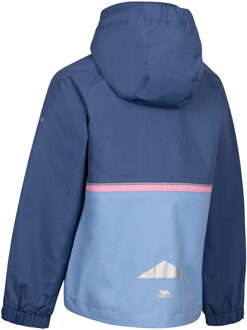 Trespass Meisjes allora tp50 waterdichte jas Blauw