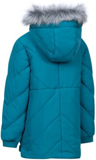 Trespass Meisjes Buntee Jas (Tropisch) Blauw - 7-8J / 122-128cm