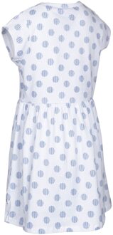 Trespass Meisjes Happiness Gevlekte Casual Jurk (Wit/blauw)