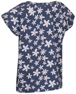 Trespass Meisjes josey bloemen t-shirt - maat 140 Blauw